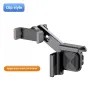Car Phone Holder Display Screen Mount 360 Degree Adjustable Clip Strong Magnetic Attachment Anti Slip Silicone Protection for Tesla Model 3/Y/X/S