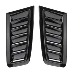 Car RS Style Bonnet Vents Universal Glossy BlackFor Ford Focus MK2