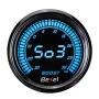 2\ 52mm 12V Universal Car Turbo Boost Pressure Gauge Meter PSI Digital LED Readout Display 10 Colors with Sensor -30~30PSI