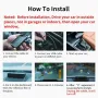 Car HUD Head-up Display GPS Multi-function Speedometer HD Instrument Display Over-speed Warning for All Vehicle