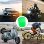 4PC Car Luminous Valve Caps Fluorescent Night Glowing Car Motorcycle Bicycle Wheel Styling Tyre Hub Universal Cap Decor