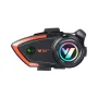 Coralme Y80 2X Motorcycle Intercom Helmet Bluetooth Headset 800 Meters Two-Person Intercom Suitable For Third-Party Helmet Headset