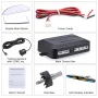 LED Parking Sensor System Monitor Display Kit Reverse Backup Radar 4 Sensors DC 12V Easy Install Rainproof Anti Freeze Accurate Detection Parking Assistant