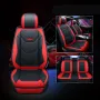 1 funda universal para asiento de coche, de piel sintética, transpirable.