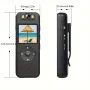 4K Ultra HD Mini Action Camera Portable Motorcycle Ride Recorder with 180° Rotating Lens Night Vision