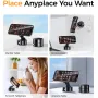 Car Vacuum Suction Phone Holder Double-Sided Suction Cup 360° Rotatable Multi-Angle Adjustable Ultra-Strong Vacuum Adsorption
