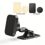Magnetisk bilhållare stark magnet 360 grader roterande instrumentbräda telefonhållare för iPhone 11 Xiaomi Huawei 6 magneter klibbig magnetisk mobiltelefon navigationshållare