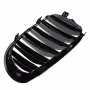 For BMW 5 SERIES E60 E61 M5 GLOSS FRONT KIDNEY GRILLE GRILL TWIN SLAT 2004-2010