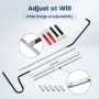 Truck 5th Wheel Puller Set 67-Inch with Wedge Inflatable Air Bag 2 Small Wrenches