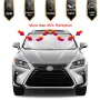 RedrRover Car Sunshade Front Windshield Window Ice Sun Shade Sun Visor Protection Folding UV Protection Curtain For Car SUV Truck