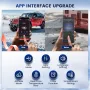 Hcalory TB2 12V 24V 8KW Car Parking Heater Toolbox 2 Upgraded Diesel Air All in One 6L Heater bluetooth APP Control for Cars Trucks Boats Buses RVs