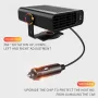 Mini riscaldatore portatile per auto da 12 V/24 V, sbrinatore per parabrezza, sbrinatore per parabrezza, calore e riscaldamento invernali