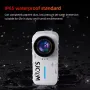 SJCAM C110 Plus 4K 30fps Action Camera 6-Axis Gyro Stabilization Flash Explosion WiFi Remote 170° Lens Angle Sports DV Portable Helmet Motorcycles Sports Camera