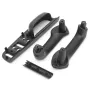 5pcs Black Interio Door Grab Handle Cover Switch Bezel Set for VW Jetta Golf Bora MK4
