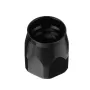 AN10 0AN JIC-10 90 Degree Swivel Oil Fuel Air Gas Hose End Fitting Adapter Black
