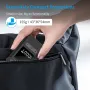 100PSI Electric Ball Pump Mini Bike Pump with Digital Gauge Portable Tire Pump LED Digital Display Air Pump for Balls & Road Bike