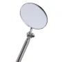 Extend 7-1/4\ to 30\ 360° Retractable Extension Rod Mirror Telescopic Inspection Detection lens Silver Pocket Clip Car Tools
