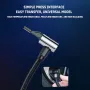 Cordless150psi Vehicle Air Pump with LED Lighting Digital Display Accurate Detection Of Preset Tire Pressure Low Noise Tire Inflation