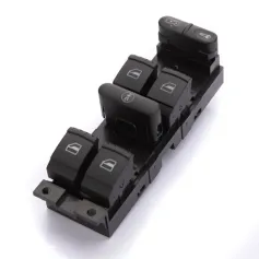 Window Panel Master Switch Press For 99 00 01 02 03 04 VW Golf Jetta 