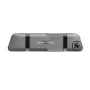 H93 1080P 4.5 Inch Touch Dual Lens Dash Cam Car DVR Rearview Mirror Starlight Night Vision Reversing Image Driving Recorder