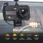 4-Inch Driving Recorder With Dual Recording Dash Cam Car HD 1080 In-Car Night Vision Hidden Driving Recorder