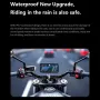SJCAM RD10 6.25 inch Motorcycle Driving Monitoring Recorder CarPlay Android Auto Player Anti-Shake Dual 1080P HD IPS Touchscreen Front Rear Camera DVR Intelligent