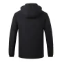 Winter Smart Heated Cotton Jacket For Men Warm Plus Velvet Thickened Down Cotton Jacket Heating USB Charging Outdoor Jacket