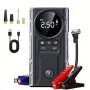 Smart Air Compressor Jump Starter 150PSI 39800mAh Battery Jump Starter Portable 12V Emergency Car Battery Jump Starter with 3 Modes Flashlight LCD Display