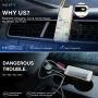 15W Wireless Car Air Outlet Fast Charging Charger Car Phone Mount Charger for iOS devices 8 to 16 series for Samsung Galaxy