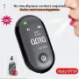 Breathalyzer, Professional-Grade Accuracy Alcohol Tester with USB Rechargeable, Portable Breathalyzer with TFT Digital Display