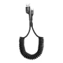 Baseus Fast Charging Type C Cable Spring Telescopic Car Phone Charger Cable For Samsung Xiaomi Redmi