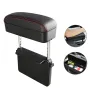 Multifunctional Car Armrest Console Box Organizer Storage Universal Armrest Supports Elbow Rest Pads Armrest Extenders Adjustable Height Armrest Box