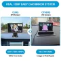 4.3 Inch Car Baby Monitor HD 1080P Car Reversing Display 150° Super Wide Viewing Angle with Night Vision for Monitor Children Pets The Interior of An RV