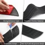 Car Trunk Protector Universal Rear Bumper Protector Rubber Anti-Scratch Strip for Car SUV MPV