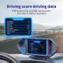 WEIYING P26 LCD Smart Gauge GPS OBD Instrument 360° Split Bracket Tester Multi-function Slope Meter Accelerometer All-in-one OBD2 Head Up Display
