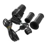 DC 12V-84V Throttle Twist Handlebar LCD Digital Meter W/ Keys For Electric Motorcycle Scooter 