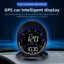 G6 Multi-function HUD Car GPS Head-up Display Car Universal Car HD Head-up Display Speedometer Intelligent 35° Adjustable Angle