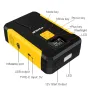 FOXSUR Multi-function 2 In 1 Car Jump Starter Air Pump Portable Air Compressor Auto Tire Inflator Emergency Power Supply with LED Emergency Light