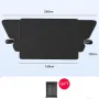 Universal 600D Car Winter Snow Cover Shield Thickened Sun Shield Heat Insulation Sun Rain Protection Car Snow Visor