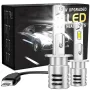 SEALIGHT X5 H1 2PCS Car LED Headlight Bulbs 6000LM LED Front Headlamps Hi Low Beam 6500K Super Bright Light 3570 LED Chips