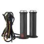 Motorcycle Heated Handlebars 5+1 Gear Adjustable With Memory Function Electric Heating Handle With Switch Waterproof