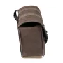 Left / Right Side Universal Saddlebag Storage Tool Bag W/ Bottle Holder PU Leather Waterproof Motorcycles Bag