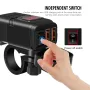 Motosiklèt Charger SAE nan USB Adaptè Doub USB Vit Charger 12V Voltmeter ak On / Off Power Switch pou GPS