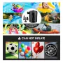 Máy bơm hơi điện 5200mAh Máy bơm hơi di động có chức năng bơm hơi/xả hơi nhanh Máy bơm điện có thể sạc lại với 3 vòi phun cho trẻ em Bể bơi phao Hồ bơi Thuyền bơm hơi