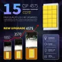 INFITARY Q6 30000LM LED Car Headlight Bulbs 300W Hi-Low Beam Car Headlamps 6500K Bright White