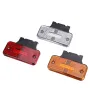 Red/White/ Amber/ 24V 4LED Truck Side Marker Lights Trailer Clearance Tractor Van Side Lamp