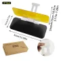 Car Sun Visor Anti-Glare Mirror Adjustable Sunscreen Adjustable UV Protection Polarized Sun Visor Clear Vision
