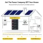 Gokwh 51.2V 100Ah 5120Wh LiFePO4 Energy Storage Battery with Bluetooth Built-in BMS for Home Backup RV and Camping