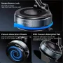 360° Rotate Foldable Car Mount Phone Holder Universal Vacuum Strong Magnetic Multifunctional Navigation Support Bracket