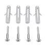 2pcs Helmet Holder Hook Jacket Bags Wall Mount Cloth Display Rack Hanger